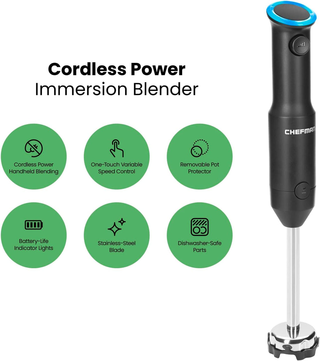 Cordless Immersion Blender with One-Touch Speed Control K9259