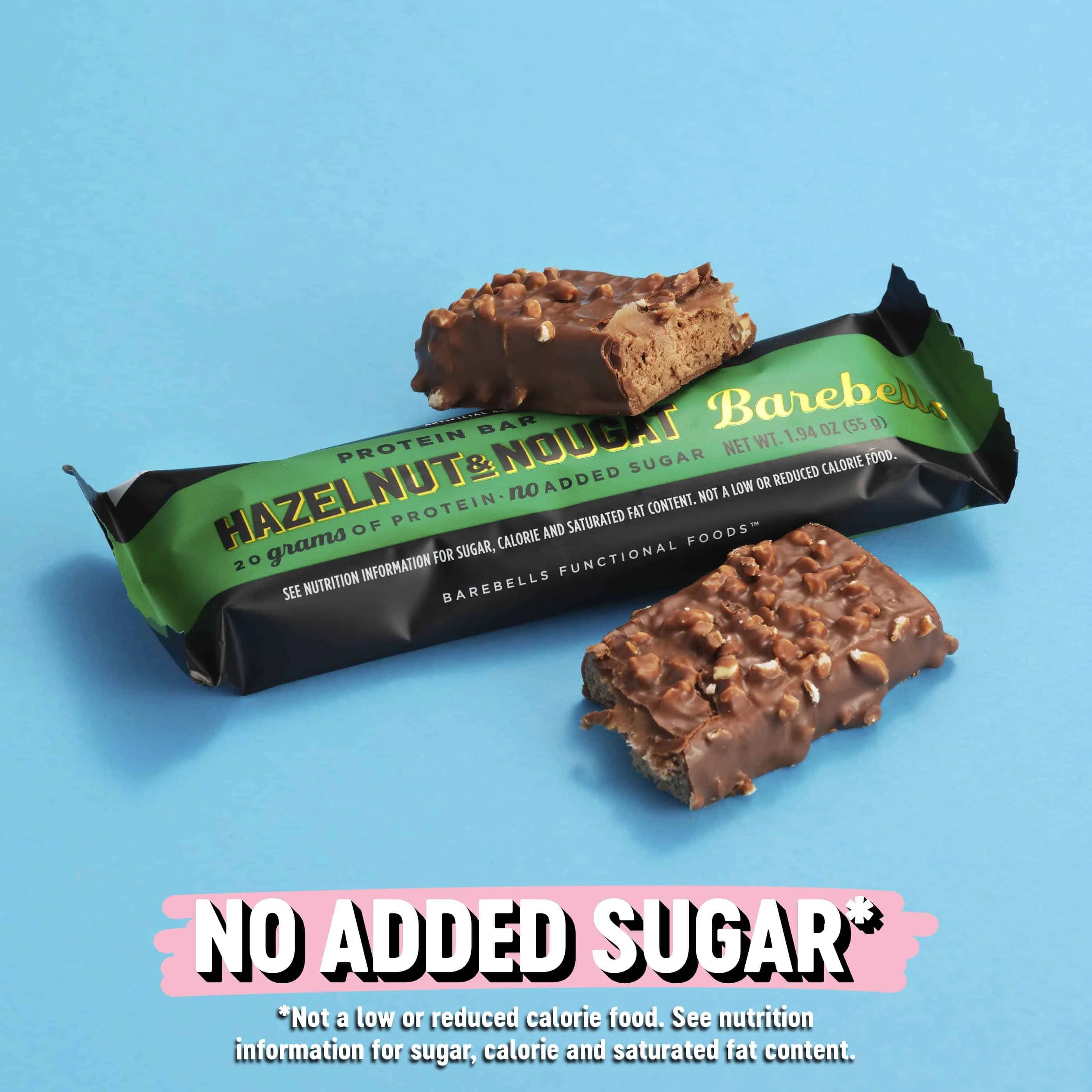 Protein Bars Hazelnut & Nougat, 12 Count, 20g Protein H989