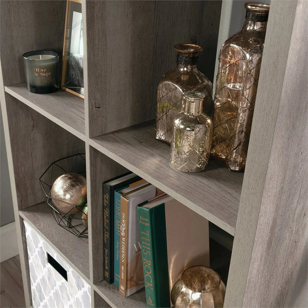 8-Cube Organizer Storage Bookshelf, Mystic Oak Finish B5957
