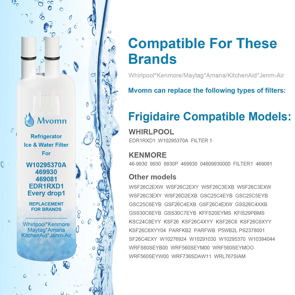 Refrigerator Water Filter Replacement, 4-Pack J7897