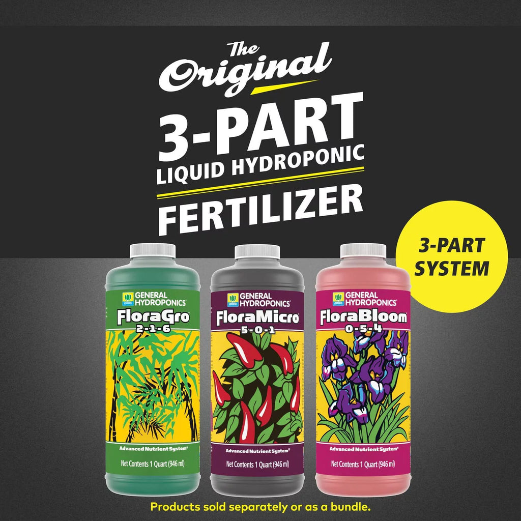 Flora Series Fertilizer Bundle with pH Control Kit W263124
