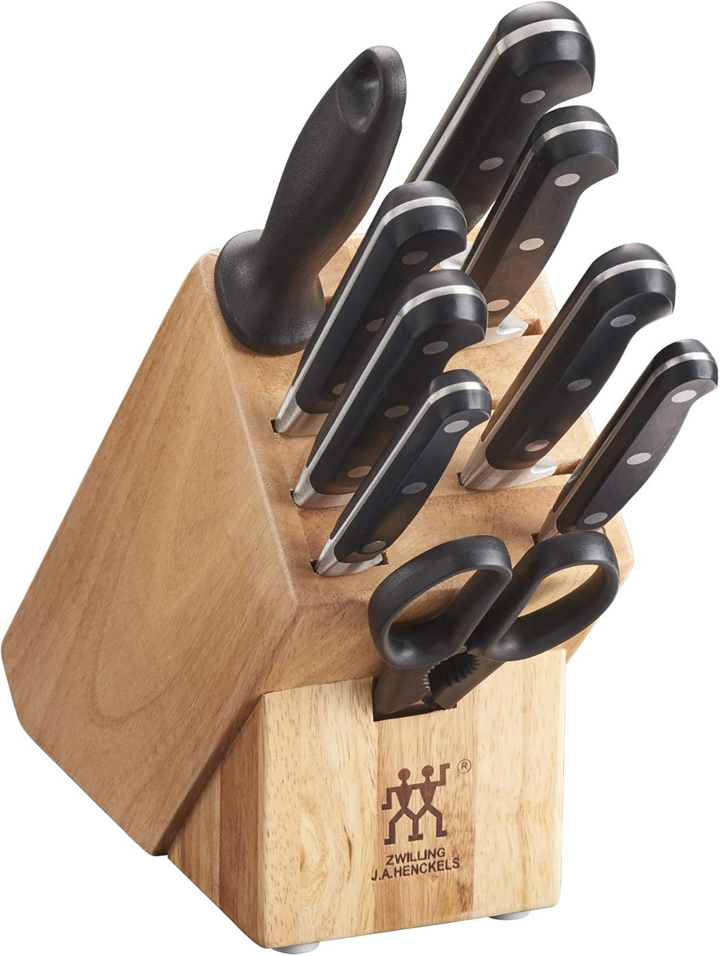 10-Piece German Knife Block Set, Dishwasher Safe I961