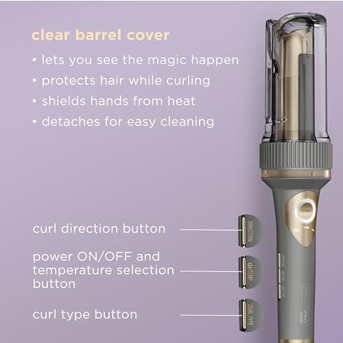 Automatic Curling Iron for Medium to Long Hair, Dual Voltage N9425