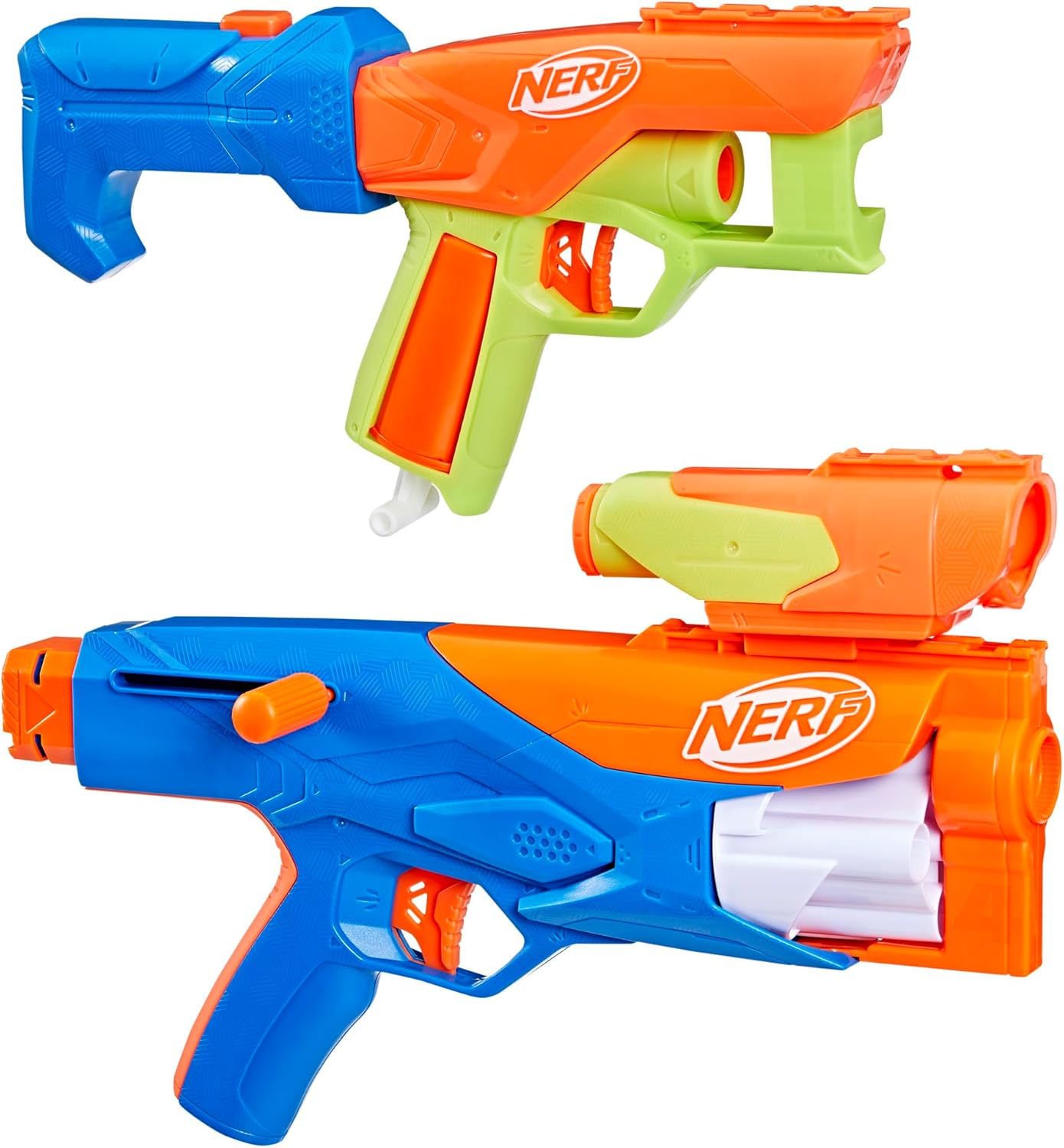 N Series Gear Up Pack, 3 Blasters, 18 Darts, Outdoor Games, Ages 8+ F2967
