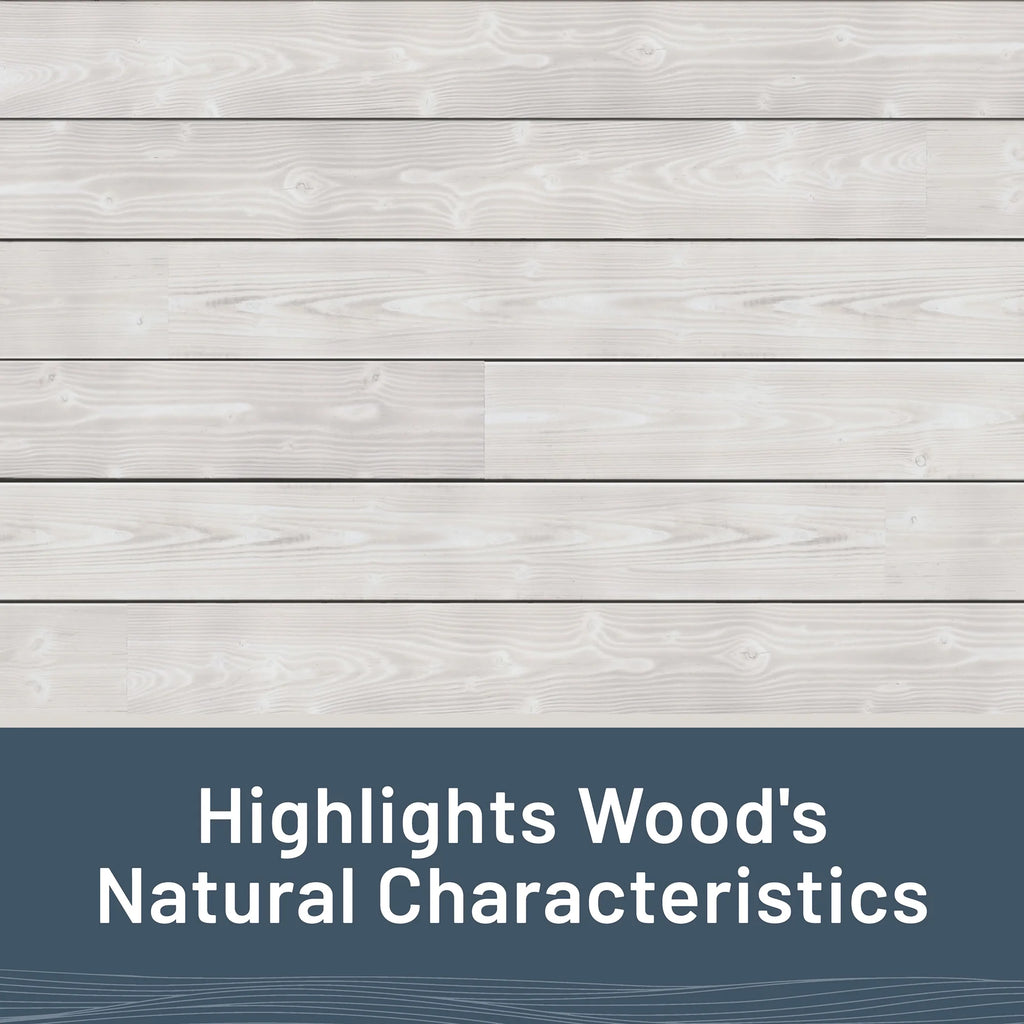 Charred Wood Shiplap Boards, 4-Pack, Smoke White J62995