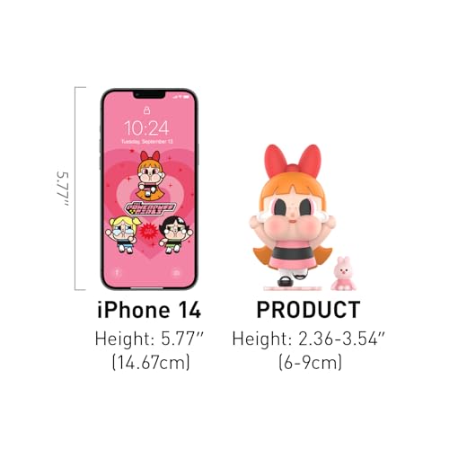 Crybaby x Powerpuff Girls Series Figures Blind Box, 12-Piece Collectible Toy Set J9571