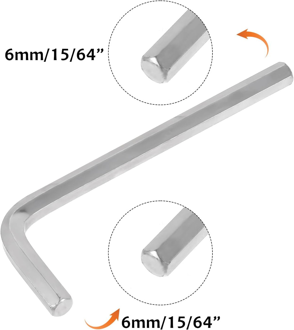 8pcs Hex Key Set 1.5-6 mm L Shape Allen Wrench for Bike Motorcycle Repair Z70663