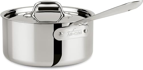 Stainless Steel Saucepan, 3-Quart D871879
