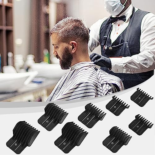 Clipper Guards for Hair Trimmers, 4 Pack, Snap-On Blade Combs with Brush E868936