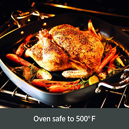 Hard Anodized Nonstick Fry Pan Set 2 Piece, 8 and 10.5 Inch, Oven Safe M90885