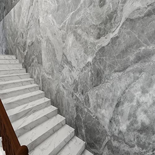 Marble Peel and Stick Contact Paper for Countertop, Matte Grey O968416