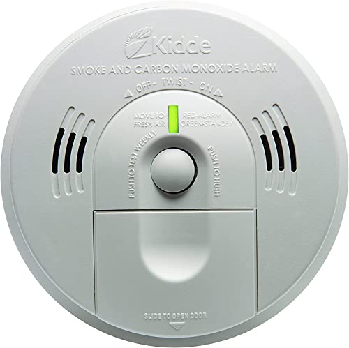 Smoke & Carbon Monoxide Detector with Voice Alerts, Battery Powered L445