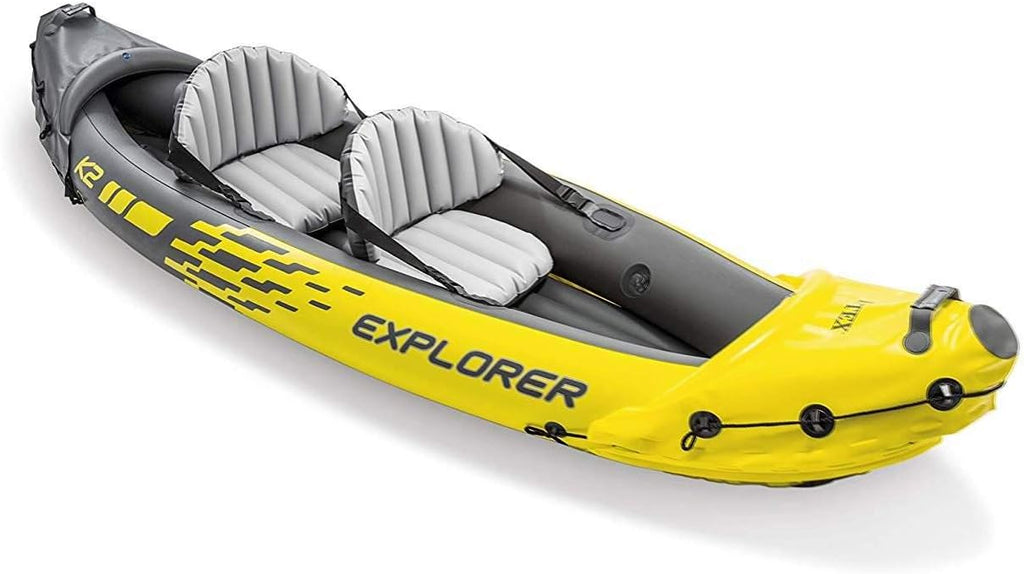 2-Person Inflatable Kayak with Aluminum Oars and Pump U965