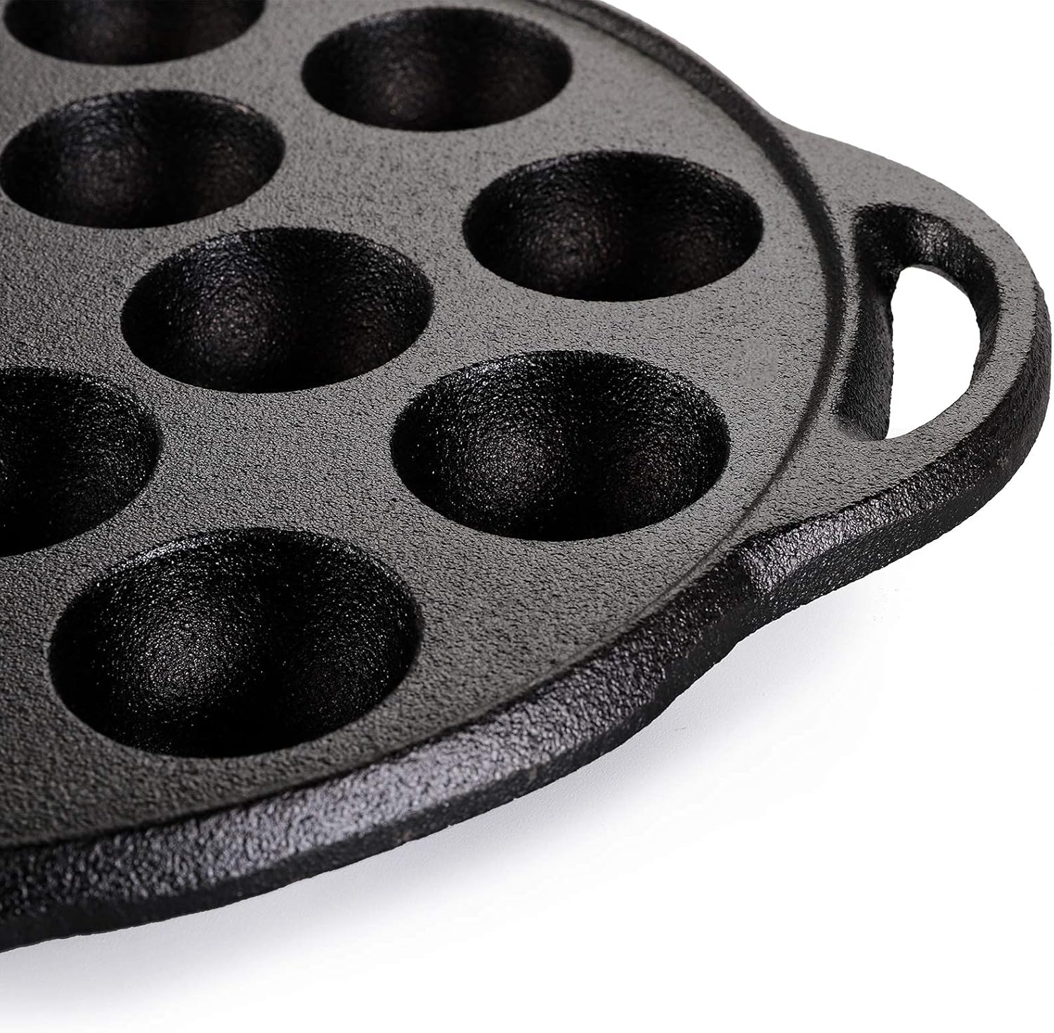 Non-Stick Cast Iron Aebleskiver Pancake Ball Pan K177