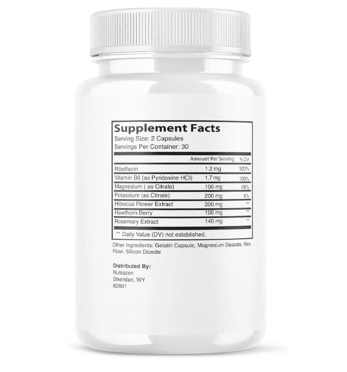Blood Flow Support Supplement Capsules, 180 Count A508381