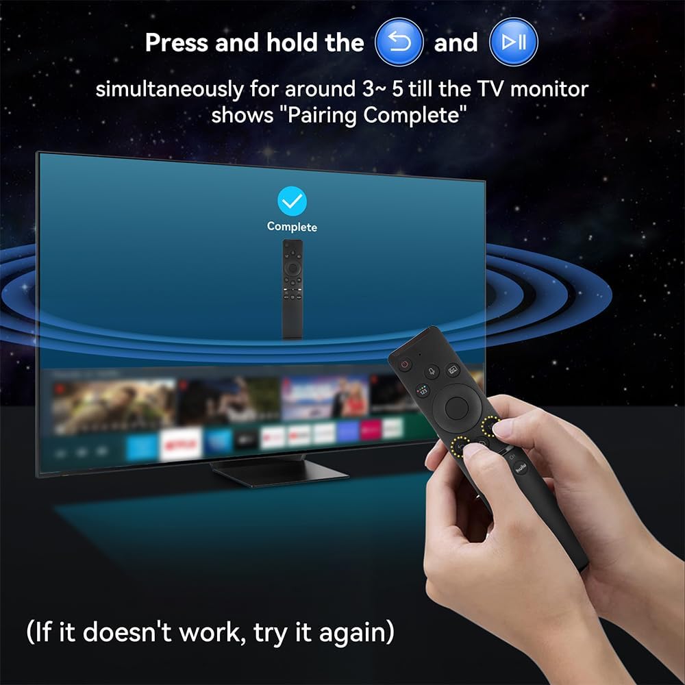 Voice Remote Replacement for Samsung Smart TVs M3627