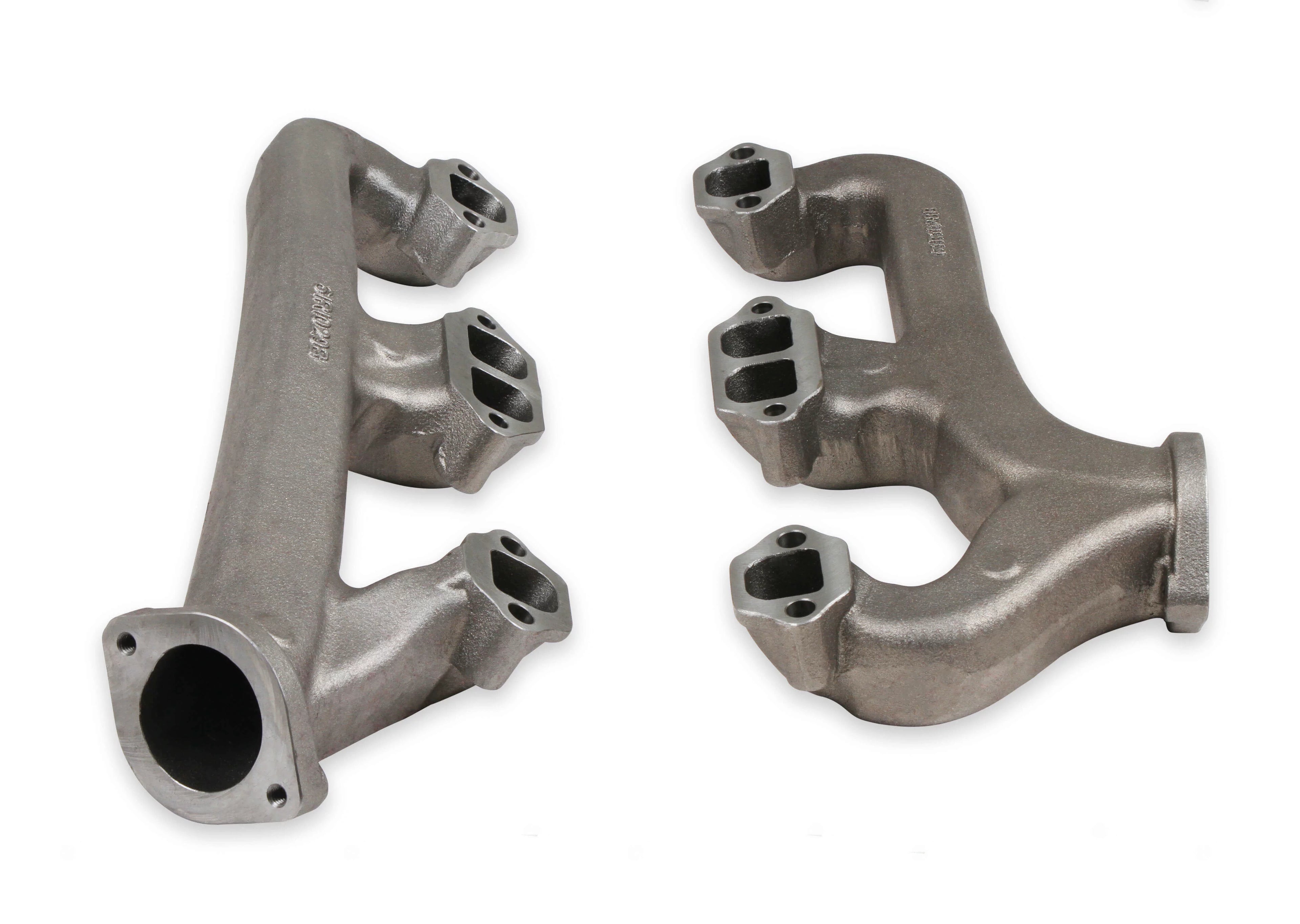 Cast Iron Exhaust Manifolds D-Port for 1967-1974 Camaro, 1968-1969 Chevelle D3318
