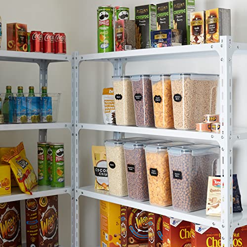 Cereal Containers with Flip-Top Lids, 4-Piece Airtight Food Storage Set P421012