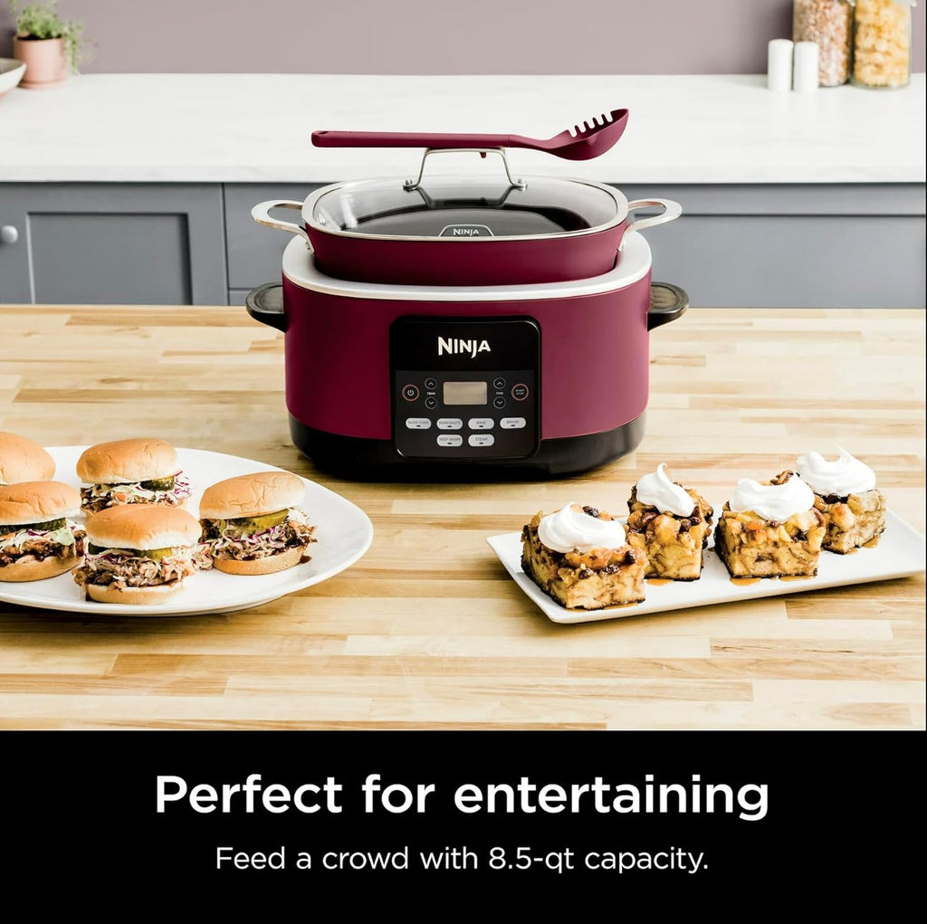 8.5qt Multi-Cooker, Cherry Red C9702