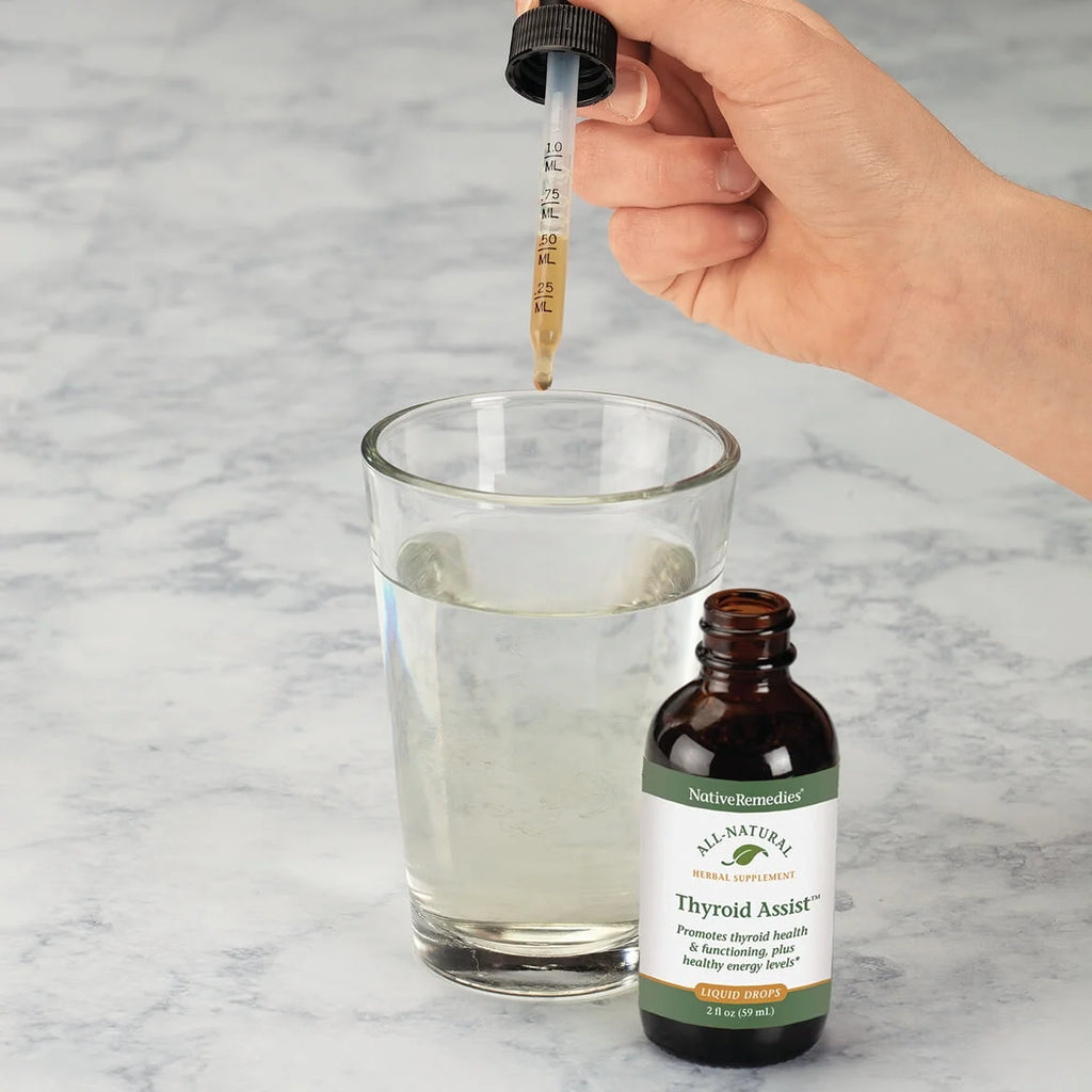 Thyroid Herbal Supplement for Gland Health, 59 mL U9589
