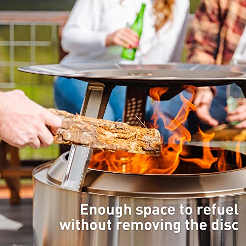 Heat Deflector for Fire Pit - 25 Inch Stainless Steel X52782