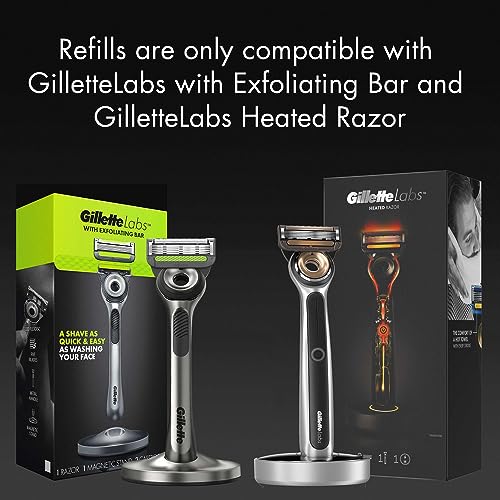 Men's Razor Blade Refills with Exfoliating Bar, 4 Cartridges Y29649