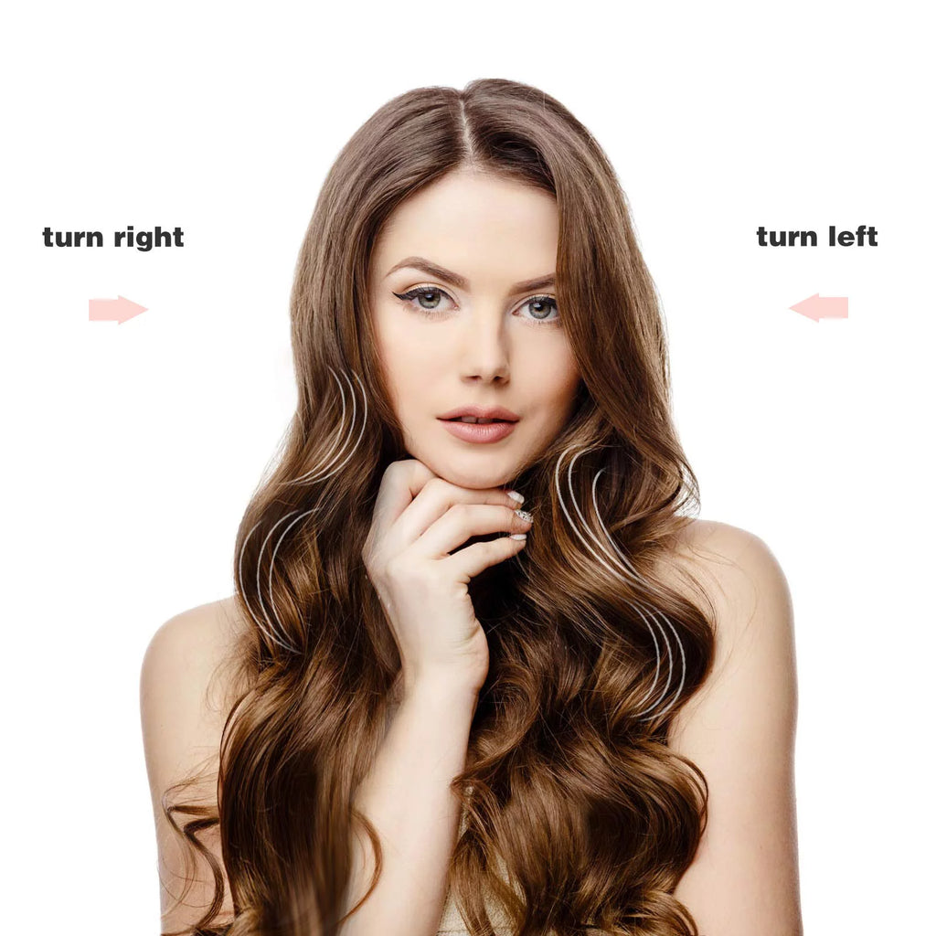 Automatic Curling Iron with Ceramic Rotating Barrel Y146722