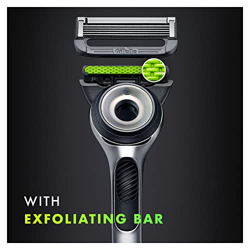 Men's Razor with Exfoliating Bar and Magnetic Stand D63596