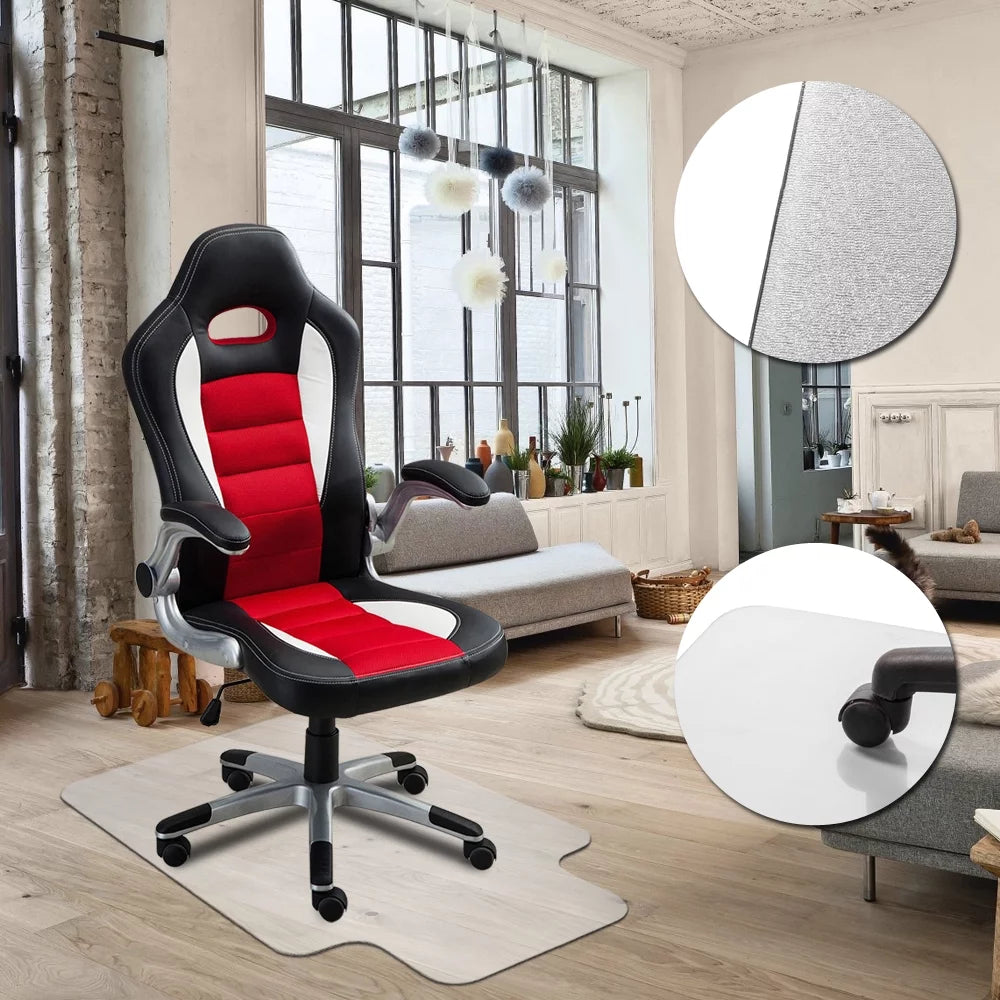 Ktaxon Home Office Chair Mat for Carpet Floor Protection Under Executive Computer Desk