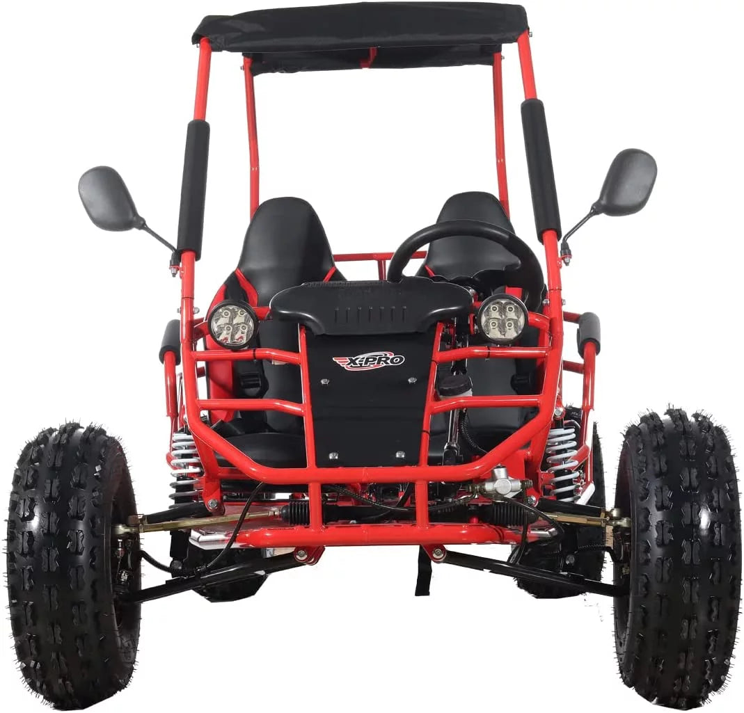 125cc Gas Go Kart Semi-Automatic with Reverse 18/19 Inch Wheels P66369