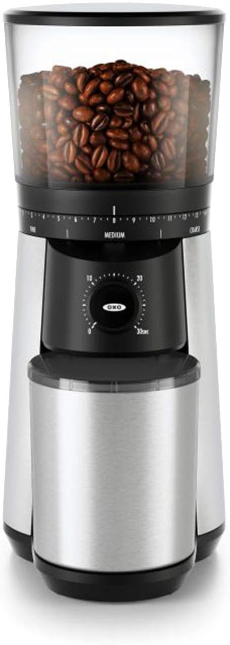 9 Cup Programmable Coffee Maker with Conical Burr Grinder J5964