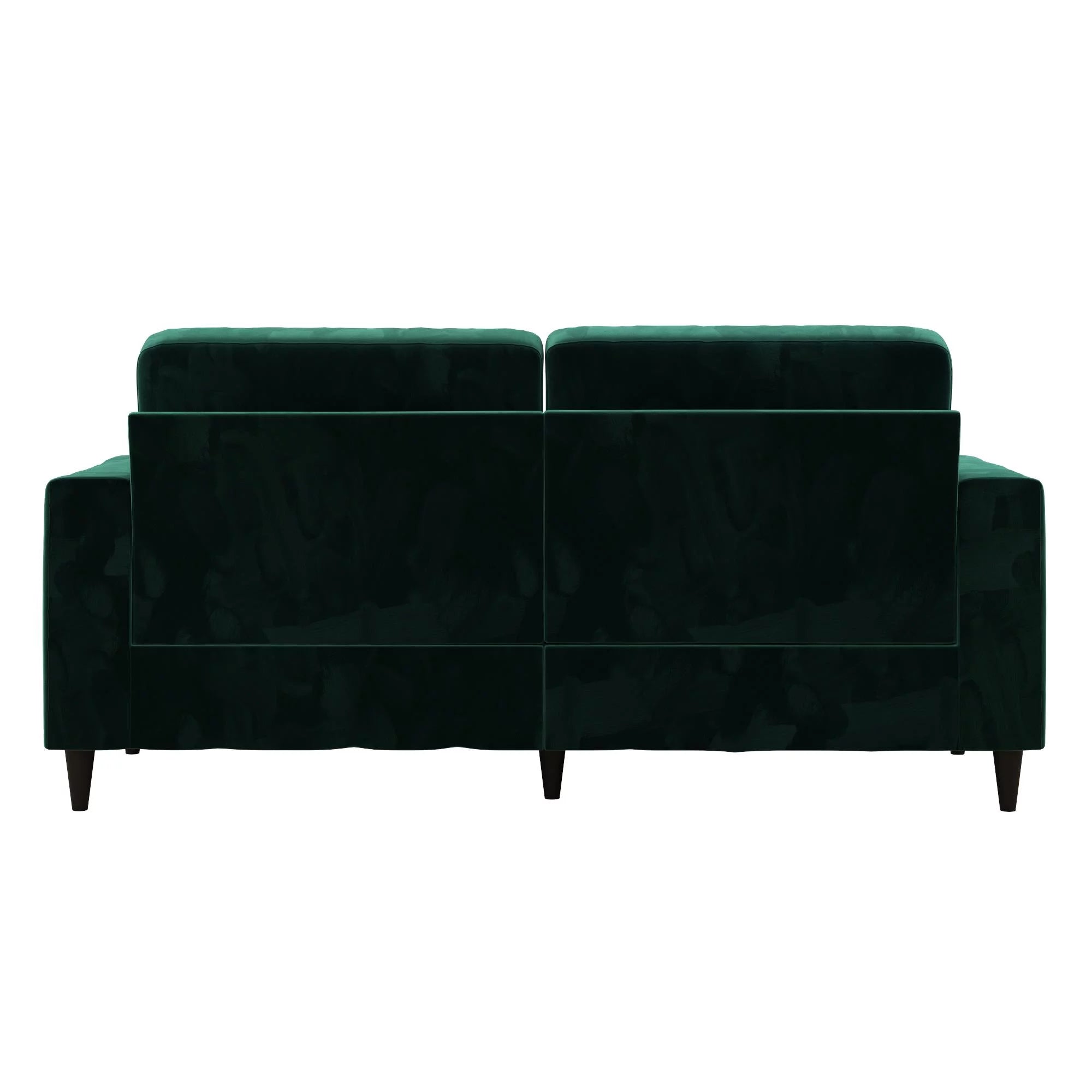 Green Velvet 3 Seater Sofa R889