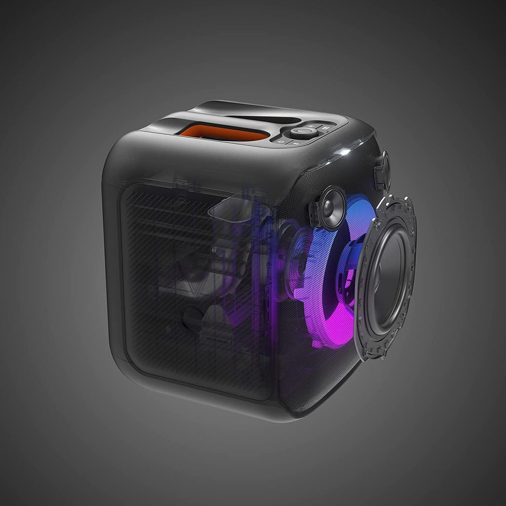 Portable Bluetooth Speaker with Dynamic Light Show, Splash Proof Design Y1781