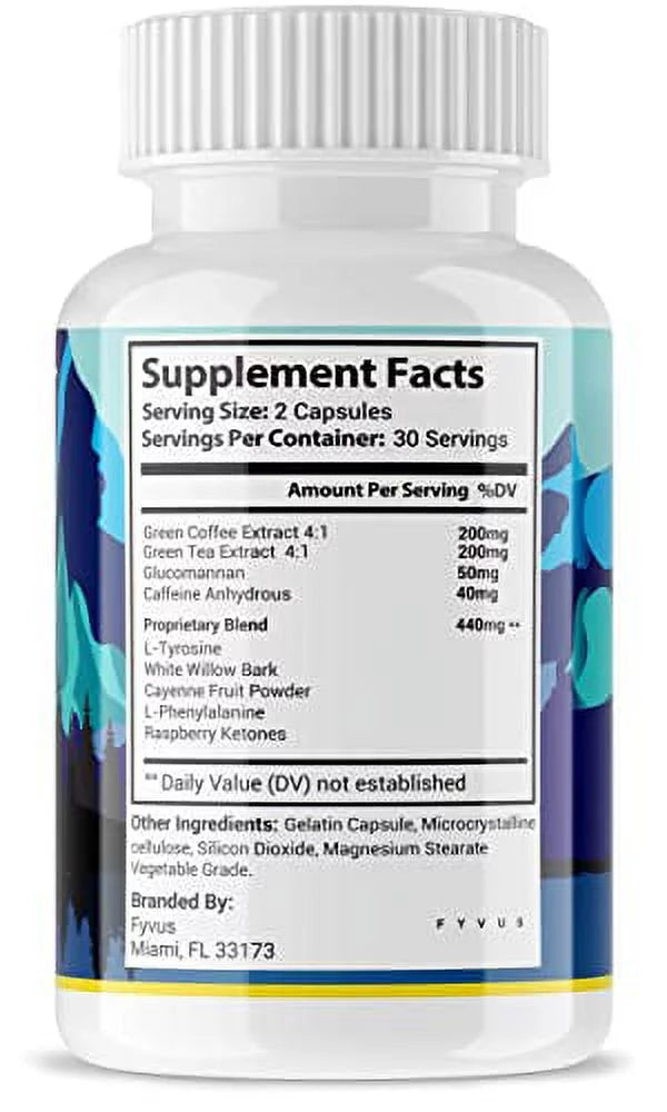 Weight Loss Capsules Supplement, 300 Count N5717