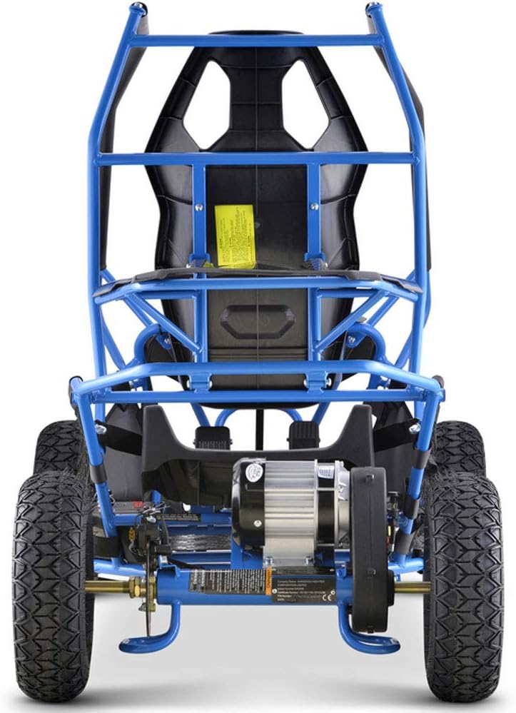 Kids Electric Go Kart 1000w Blue E52232