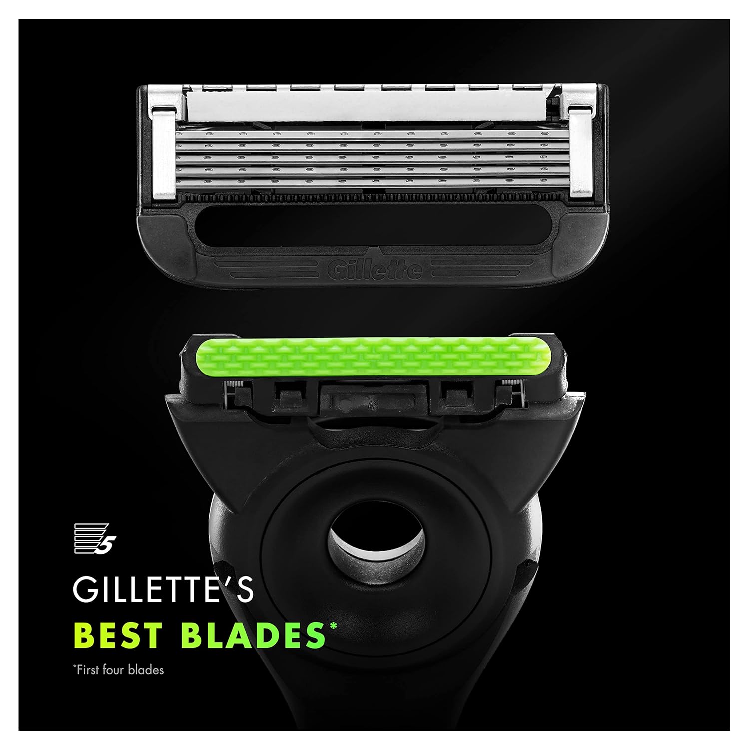 Razor Blade Refills for Men, Pack of 6 E7338