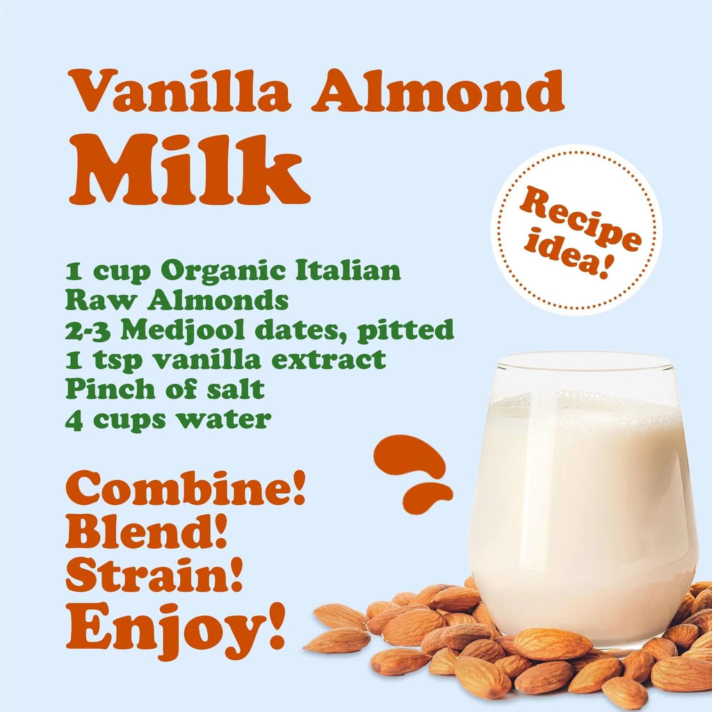 Raw Almonds, 3 Pounds, Non-GMO, Kosher T6839