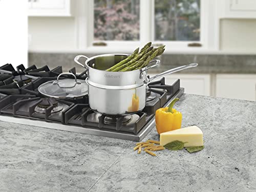 3-Piece 3-Quart Steamer Set with Pan W973662