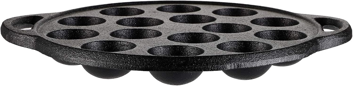 Non-Stick Cast Iron Aebleskiver Pancake Ball Pan K177