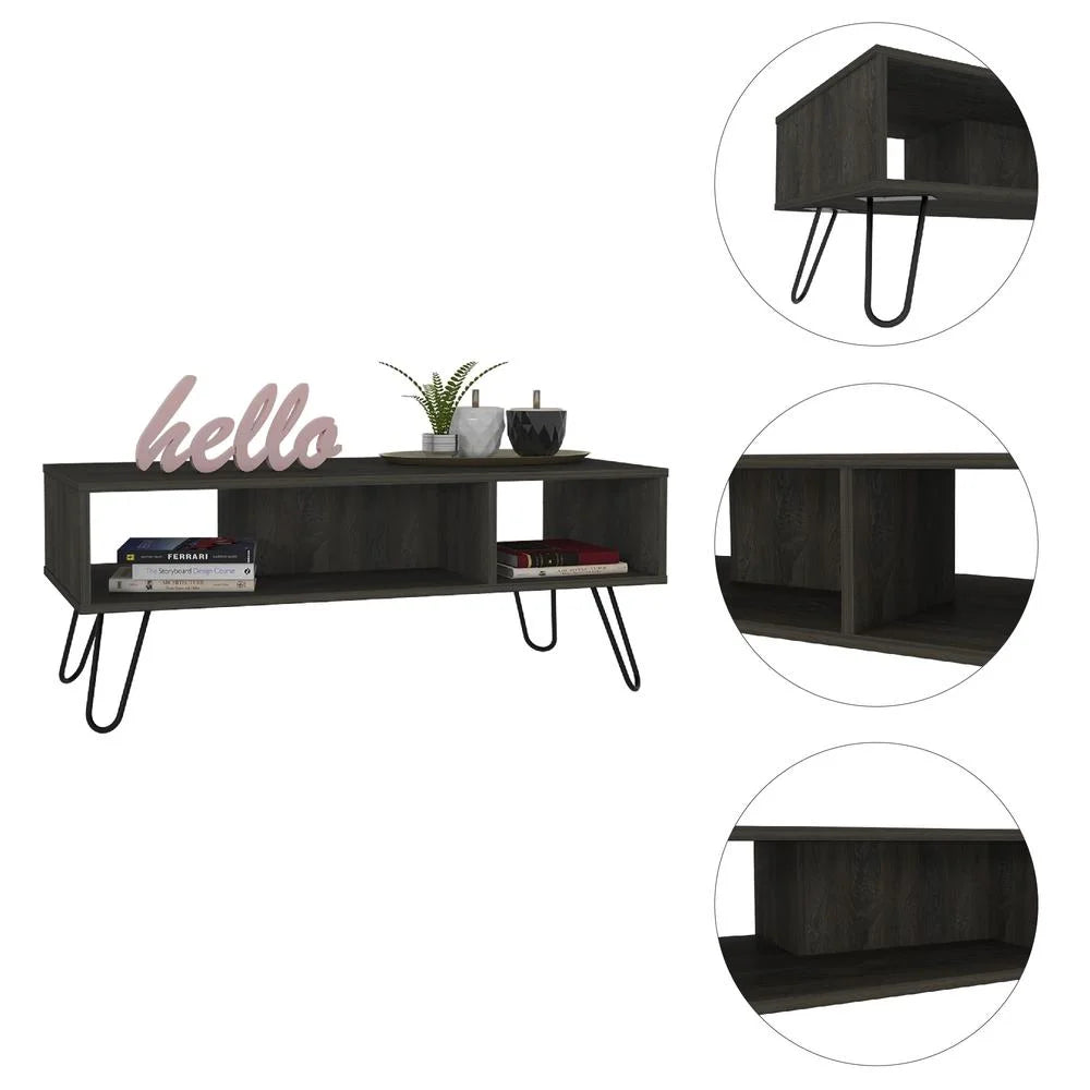 Charcoal Coffee Table, Carbon Espresso X2504