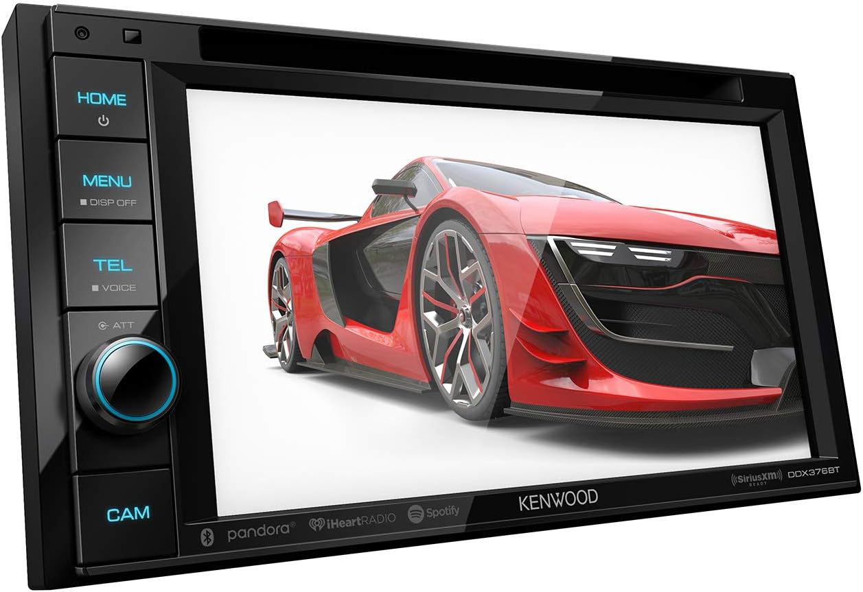 6.2" in-Dash Car DVD Monitor Bluetooth Receiver w/USB/AUX S228