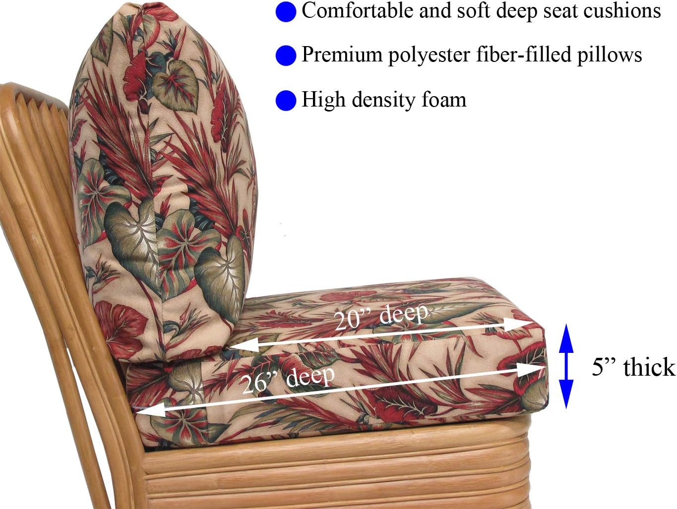 Rattan Loveseat U26789