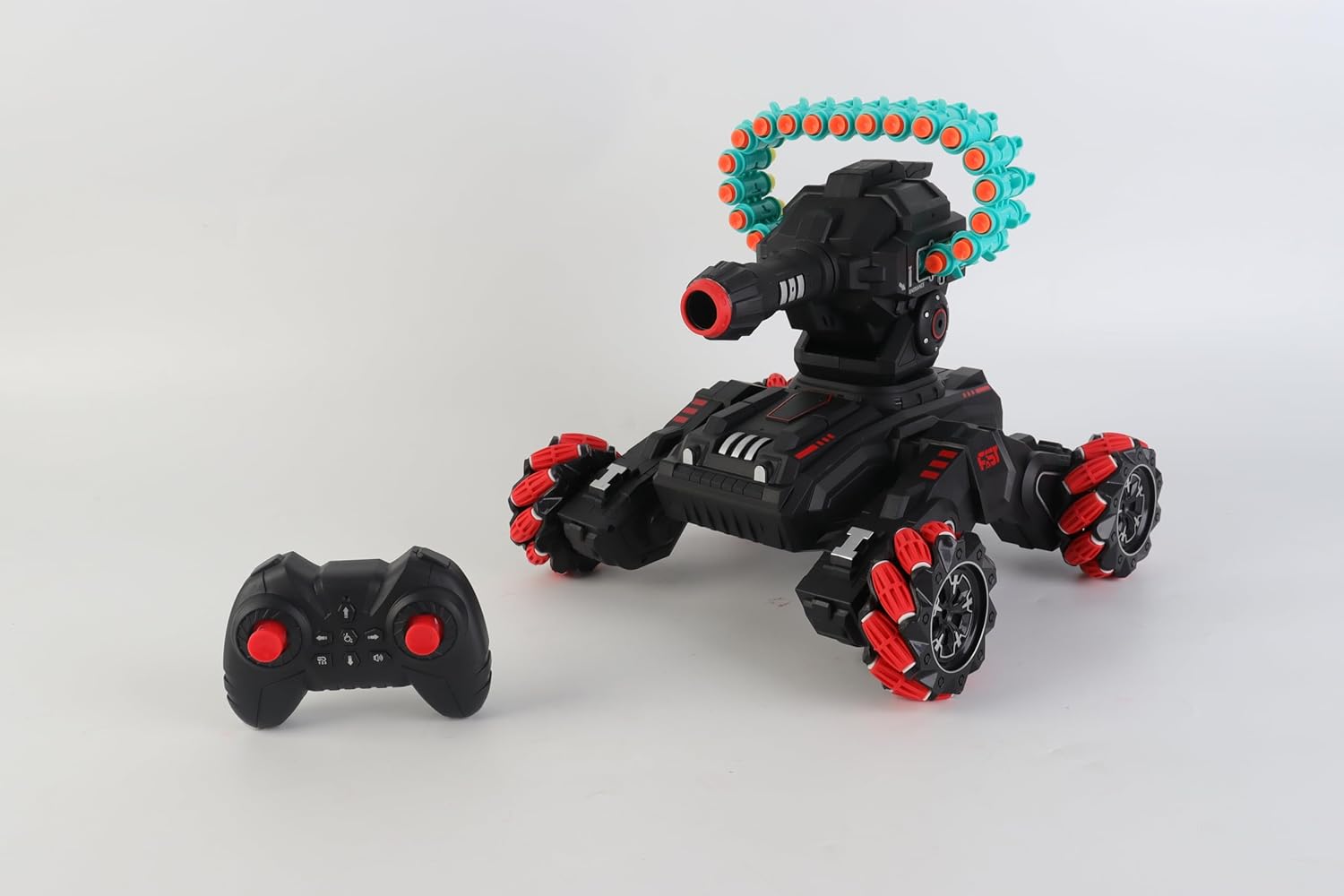 RC Battle Tank with Foam Dart Launcher for Kids I12962