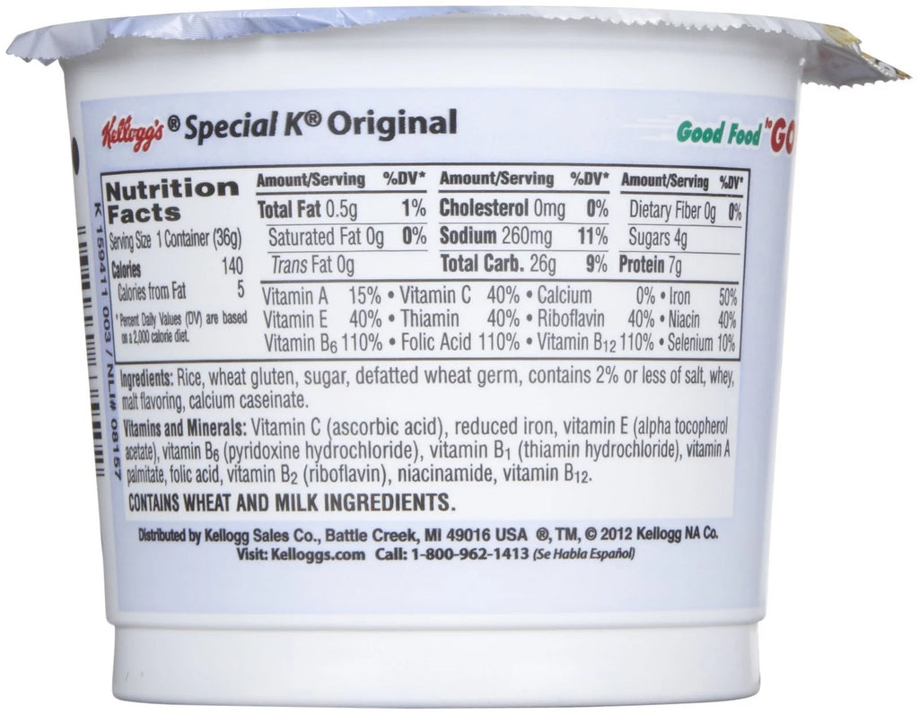Cereal In A Cup - 1.25 Oz - 6 Ct Y851