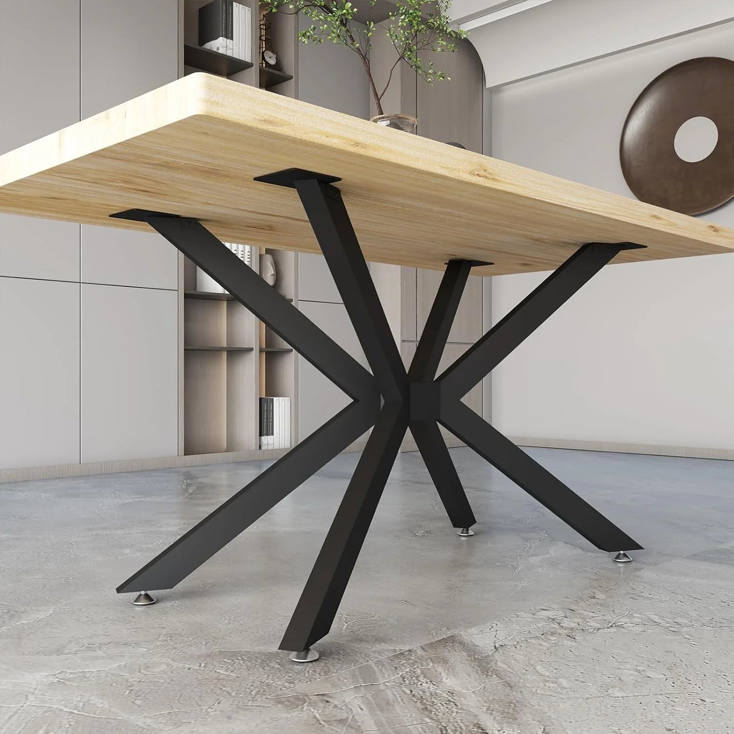 Metal Table Legs 28" with Suction Cups for Dining, Coffee, Desk V275977