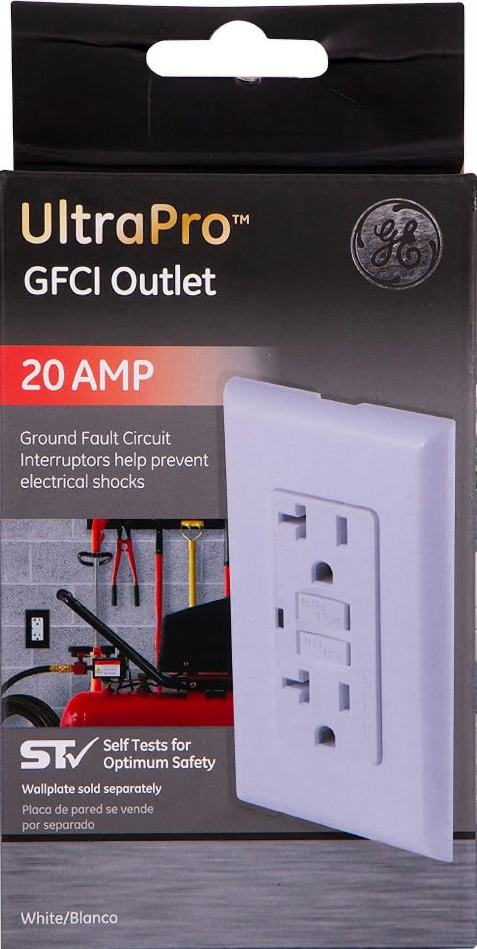 20A GFCI Outlet, White Q29072
