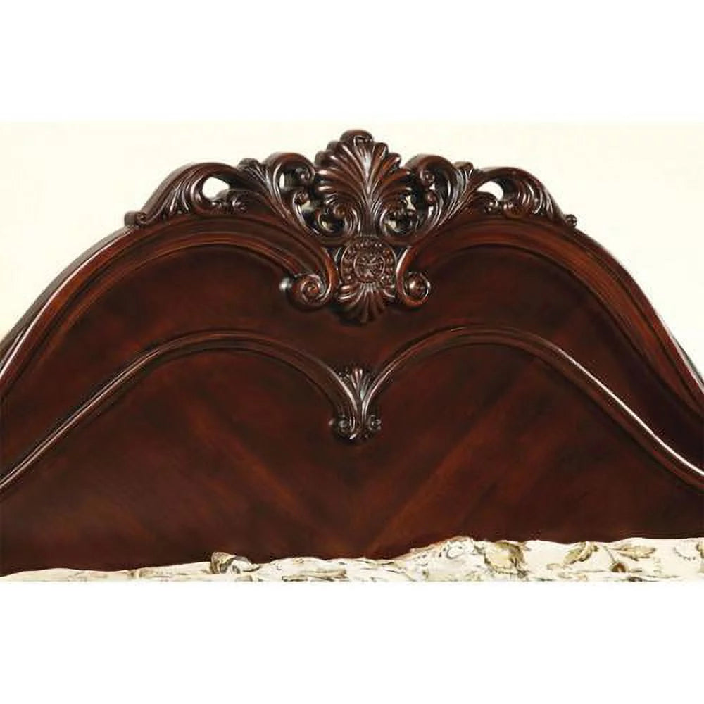 Cherry Solid Wood 3-Piece Poster Bedroom Set Z764