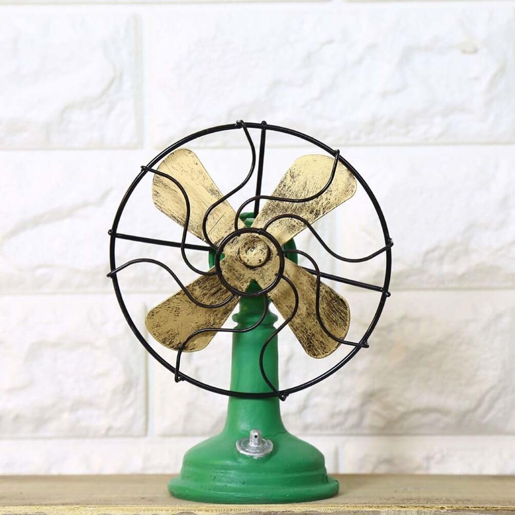 Vintage Oscillating Standing Fan Retro Table Top Fan A2864