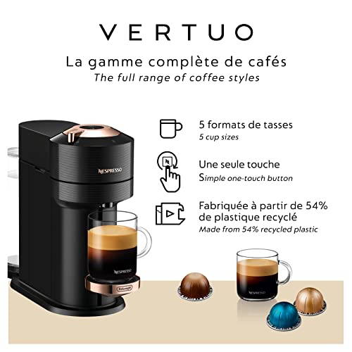Coffee and Espresso Machine, Black with Rose Gold Y530413