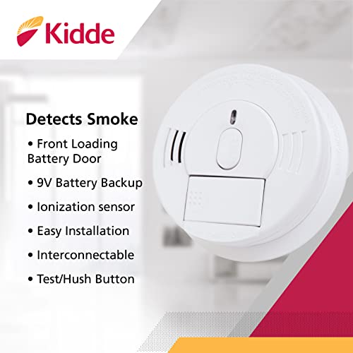 Hardwired Smoke Detector with Battery Backup B352